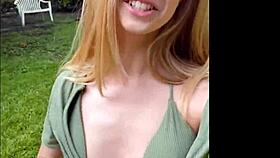 Is fucking your stepsister outdoors in doggystyle too tempting to resist