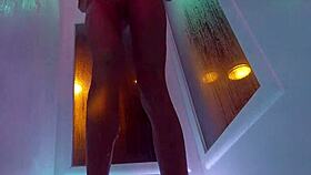 hot kendra cole enjoys a relaxing shower