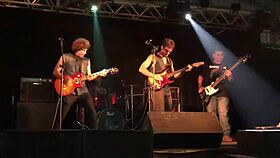 I feel the rock n roll rebel energy on the road