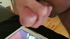 hey, tributing cum on cock for mcmex13 😏