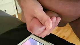 hey, tributing cum on cock for mcmex13 😏