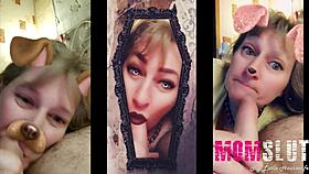 young slut plays like a pro with mommy vibes 😈