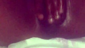 dildo pussy and anal ride till creampie. watch her moan as she takes it deep in both holes.