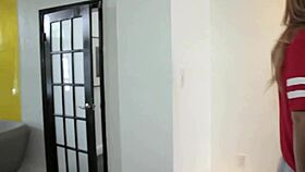 Redhead kadence marie vibrates her pussy while her latino lover pounds her hard