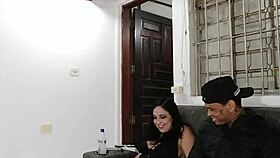 Amateur video of Jhonny Gab lapping up a big cock