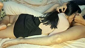 i suck my husband's cock after work in cosplay.