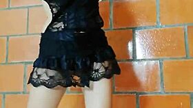 Hanna gets tied and pees on herself