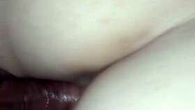 Feeling intense pleasure devouring her tight pussy at dawn, cumming deeply inside