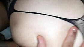 Short Girl Gets Just The Tip In Her Ass