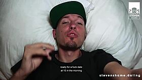 Sidney Dark enjoys warm cum after fucking huge dick