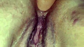 i accidentally shoved the dildo deep into my ass for intense anal fucking