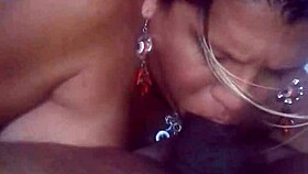 Feel the passion in this wet blowjob and intense fucking by the black guy.