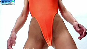 Low-Angle Video of VM-35-3 Diet Machine in Highleg Leotard