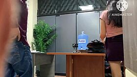 Caught My 18-Year-Old Secretary's Pussy on Spy Cam?