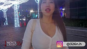 Nina's Big Tits Christmas Surprise!