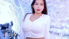 Nina's Big Tits Christmas Surprise!