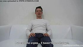 Mirek 3493 Sucks And Fucks In Intense Czech Gay Casting!