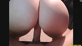 Amateur Fucks from Behind and Cums on Ass