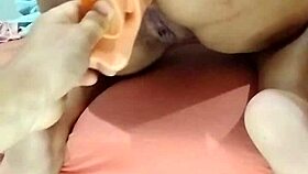 Latina Wife Begs Husband to Pound Her Tight Brazilian Ass with Dildo and Cumshot