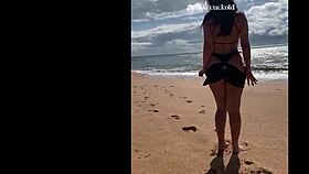 We Went For A Hike And Had A Quickie In The Woods, Cuckold Filmed It All.