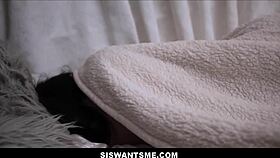 i got this hot teen 18+ stepsister with big tits and ass fuckin' my stepbrother right in front of his girl, oh man!