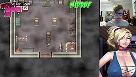 Professor Cherry Groped in Uncensored Hentai Blowjob