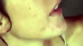 taylor rain's face covered in cum from multiple cocks