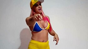 Débora fantine dancing olympics special