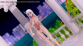 Unknown girl strikes pose in micro bikini 😊