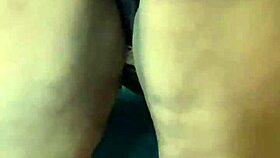 Amateur Ebony Wife Pops Her Fat Cat in Homemade Clip