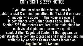 curvy sluts angelina castro, maggie green, and sexy vanessa use dildo in florida