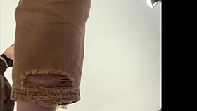 redhead ritafox in hot backstage photoshoot