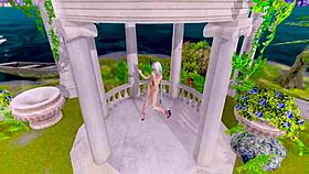 Unknown girl strikes pose in micro bikini 😊