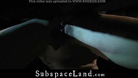 Sub Slave Silenced With Cum Gets Fucked Tied In Bondage