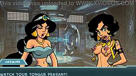 in star channel 34 part 77 iris joins the crew with big tits and piercing for jerk off instructions in anime hentai