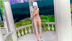 Unknown girl strikes pose in micro bikini 😊