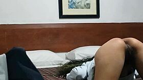 Stepsdaughter asked for anal. I filled her ass with cum.