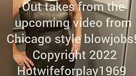 Deep Throat Video with Retro boobs and big cock
