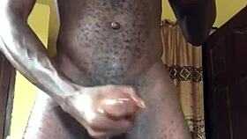 Switcock's Huge Cock Wanking: Intense Masturbation or Teasing Display?