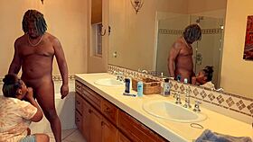 Having Fun with Ebony Stepsister