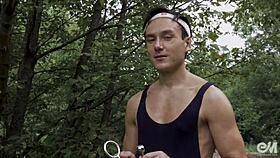 Blaire Johnson Seduces Monica Lush During Workout.