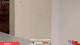 spying on a hot woman in the shower leads to unexpected events in public outdoor setting