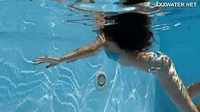 Is this Iranian sexy milf in the shower teasing you?