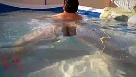 Adorable Curvy Mermaid Fingers Pussy Underwater In Bikini!