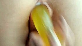 i hot pussyfucked with big dildo toy on my web more
