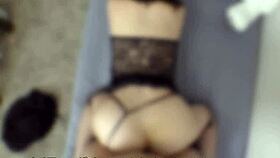 gal with plump ass and big boobs convulses from nipple machine intense orgasms creampie makes her shake nonstop