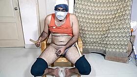 No Stepmom Here, So I'm Just Stroking My Cock!