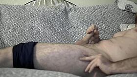 horny bwc couldn't hold back from busting a nut