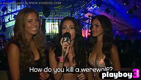 Blonde MILF Kennedy Summers teases in lingerie before stripping