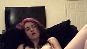 Amateur Young 18+ Girl Fingers Pussy with Toys in Homemade Clip